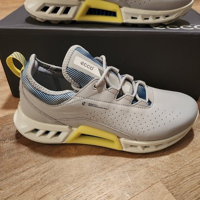 New Ecco Biom C4 Mens Golf Shoes 6, EU 39 Gray Ortholite Spikeless