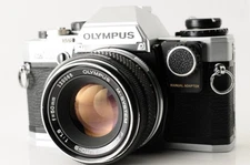 Olympus OM-10 OM10 Silve SLR 35mm Film Camera Zuiko 50mm f1.8 Lens JAPAN [Exc+5]