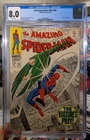 AMAZING SPIDER-MAN #64  CGC 8.0  (Marvel,1968) - Early Vulture NEVER PRESSED