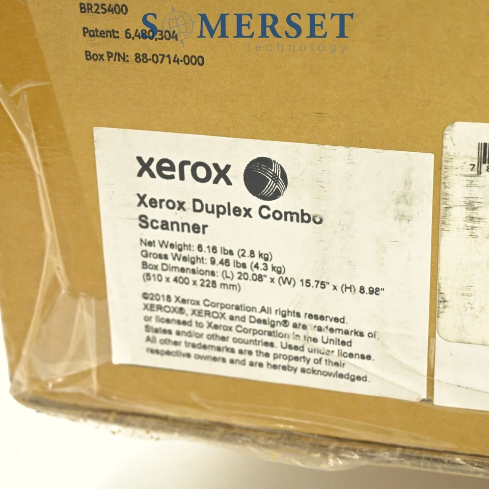 XD-COMBO Xerox LED 600dpi USB Color/Gray Duplex Combo Flatbed ADF Scanner - NEW - Image 3 of 4