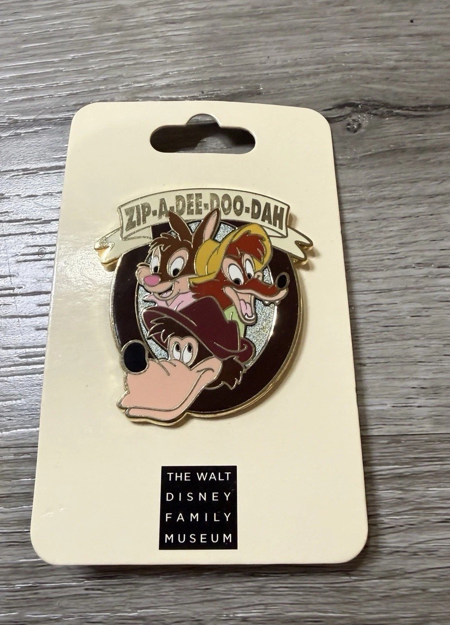 DISNEY PIN Walt Disney Family Museum Song Of The South Splash Mountain Pin