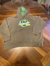 John Deere Sweatshirt Teen Large Hoodie Pullover Logo Spellout Fleece Outdoor