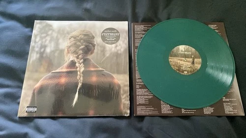 TEAL Opaque Green Evermore - Taylor Swift Vinyl SEALED