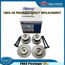 NEW OEM 11-20 For Ford 3.5L V6 Intake + Exhaust Cam Phaser Sprockets VVT - ALL 4
