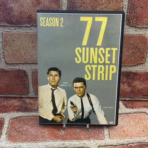 77 Sunset Strip: Season 2 DVD Used Efrem Zimbalist Jr Roger Smith RARE OOP