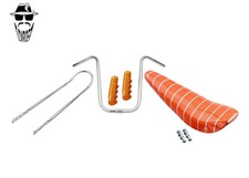 ORIGINAL LOWRIDER U Handlebar 25.4mm Sissy Bar Orange Stripe Banana Seat/Grips.