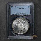 1884-O Morgan Silver Dollar $1 - PCGS MS65 - New Orleans