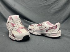New Balance Toddlers 530 Sneakers Lace Up IZ530RK White Pink Size 10 NEW IN BOX 