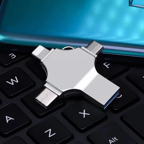 2TB 1TB USB 4 in 1 Flash Drive Memory Stick Type C For iPhone iPad Android Phone - Picture 24 of 31