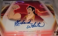 Gaston autograph neon etch 4/5 excellent condition it's a red lava