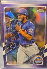 2021 Topps Chrome Update Series - Khalil Lee #USC62 Purple Refractor (RC)