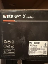 Wisenet x Series Hanwha Techwin Camera XND-8080RV