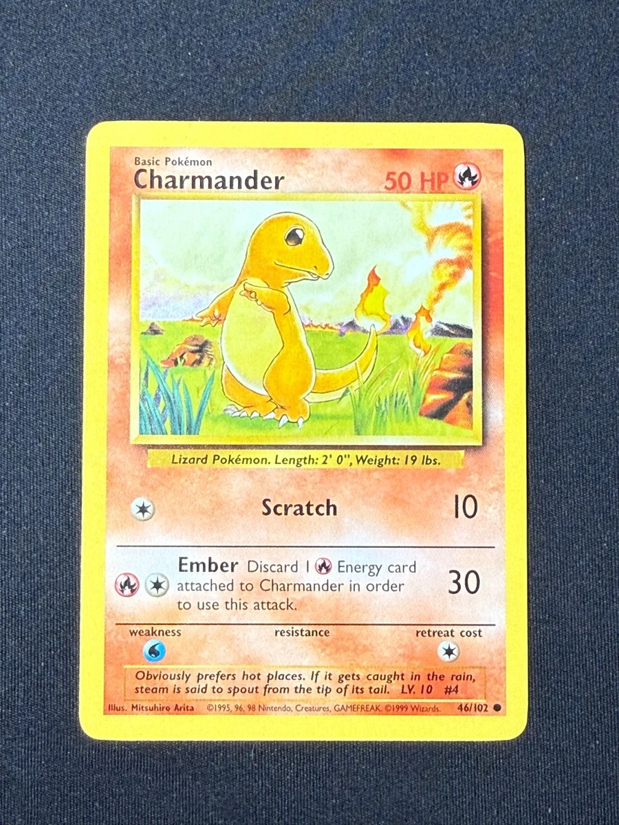 Charmander Pokmon TCG Base Set Individual Collectible Card Game Cards for sale - eBay Charmander Pokmon TCG Base Set Individual Collectible Card Game Cards for sale - eBay