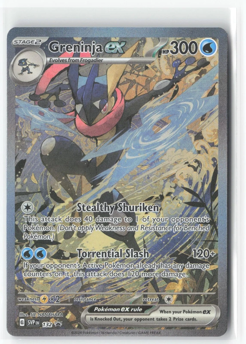 Greninja Ex 132 Sv: Scarlet & Violet Promo Cards for sale | eBay