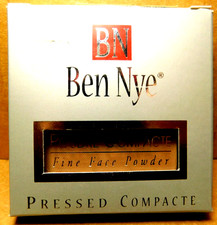 Ben Nye Poudre Compacte Fine Face Powder CP-9 Cocoa .28oz New/ Old Stock