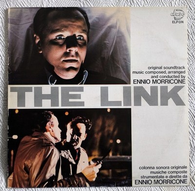 THE LINK    Ennio Morricone    Original Soundtrack  LP  Vinyl