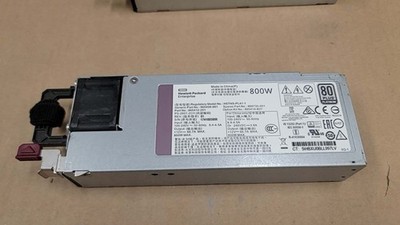 HPE 800W Flex Slot Platinum Power Supply ProLiant Gen10 865414-B21 866730-001