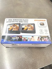 Sylvania 7" Dual Screen DVD Player