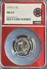 1935-S Buffalo Nickel NGC MS65 Gem Uncirculated EDC Red Label