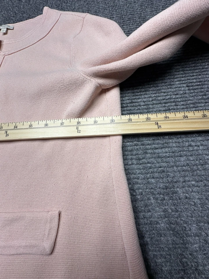 Suéter Talbots Mujer Extra Grande Botón Bolsillos Frontales Clásico Cárdigan Tejido Foto 3 de 4