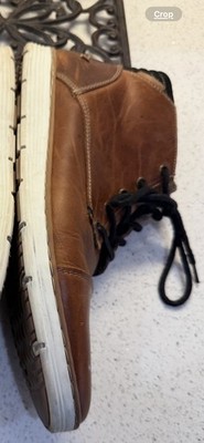 BULL BOXER Brown Adyn Boots Leather Side Zip Handmade Mens  display picture 1