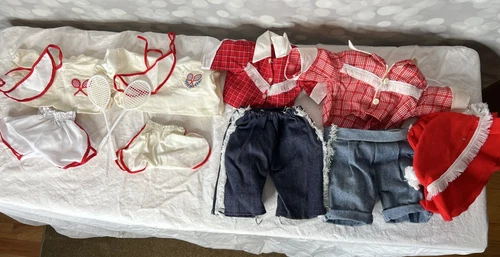 Vintage 1980s Cabbage Patch Kids CPK Outfits Cowboy Western & Tennis (4)