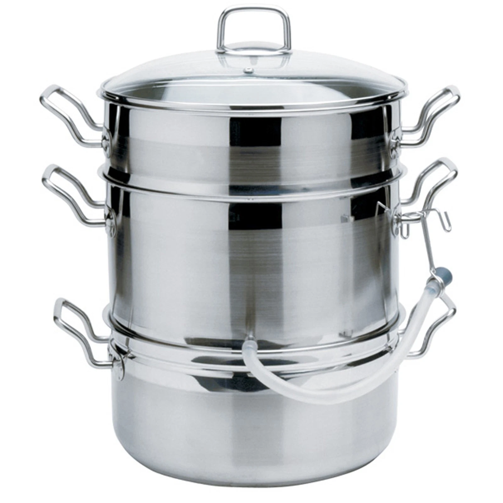 Norpro Krona Multipurpose Stainless Steel Steamer and Juicer, 11 Quart