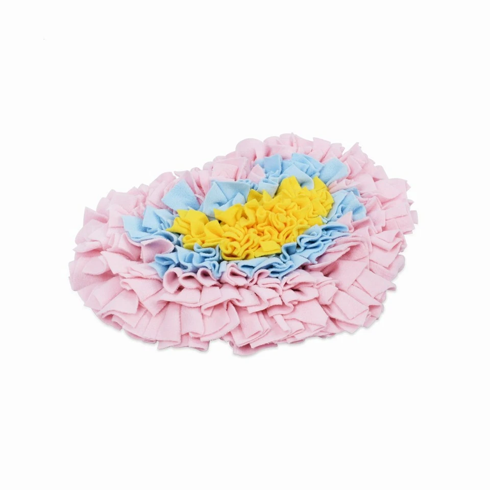 Hunde Schnüffelteppich Intelligenz Trainingsmatte Futtermatte Spielzeug 40x35cm - Bild 3 von 4