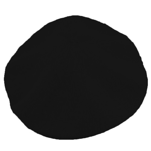 Woll Baskenmütze French Tam Beanie Mode Mütze schwarz - Bild 4 von 6