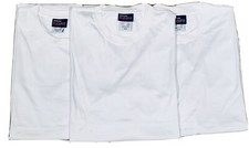 Lot Of 3 Aramark Flexfit Short Sleeve White With TekGuard 1XLR BRAND NEW