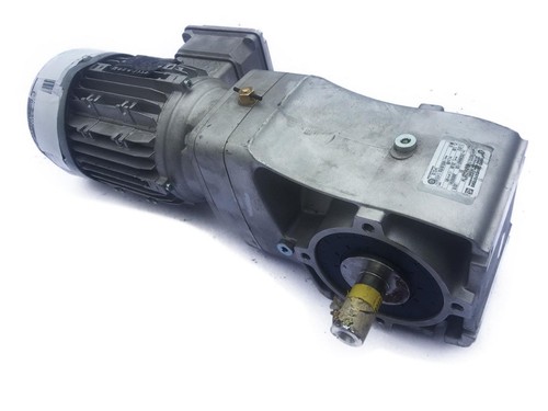 NordBlock.1 2 Stage Hellical Bevel Gear Unit SK 92372.1V 80LP/4 Speed Reducer - Picture 3 of 11