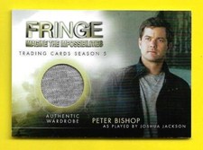 Cryptozoic Fringe Seasons 5 Wardrobe Card M7 Joshua Jackson as Peter Bishop 8/50