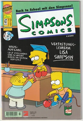 ✪ SIMPSONS COMICS #47, Dino Comics/Bongo Comics 2000 COMICHEFT NEUW TOP Z0-1 - Bild 1 von 3