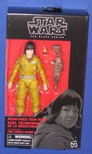Star Wars Rose 6  Action Figure 2017 Resistance Tech MIB Black Series Hasbro
