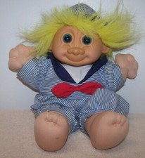 Troll Doll Russ Berrie Co. Plush Sailor with Yellow Hair Item No. 2340