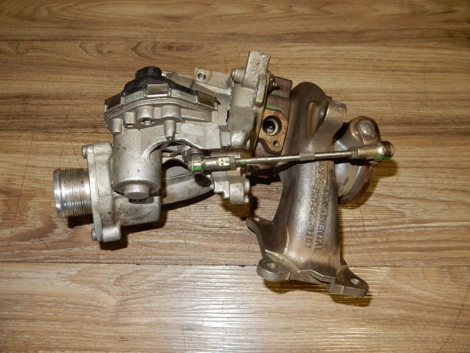 20-22 VOLKSWAGEN TIGUAN 2.0L TURBOCOMPRESOR CON COLECTOR DE ESCAPE (06K-145-061A) OEM Foto 4 de 4