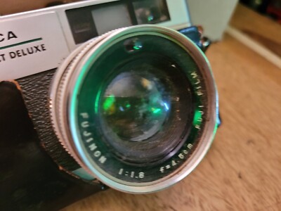 Fujica Compact Deluxe 35mm Rangefinder Camera w/Fujinon f1.8 4.5cm