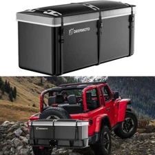 20 Cubic Trunk Cargo Luggage Carrier Bag Storage Hitch Mount Waterproof For Jeep