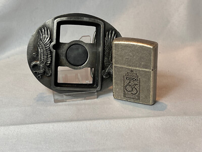 1997 65th Anniversary Zippo Lighter & 1995 U7-4 Siskiyou 1997 65th Anniversary Zippo Lighter & 1995 U7-4 Siskiyou