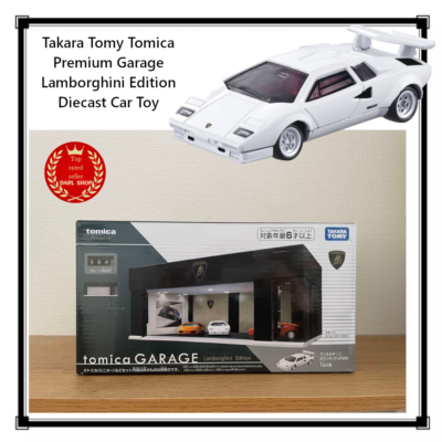 Takara Tomy Tomica Premium Garage Lamborghini Edition Diecast Car