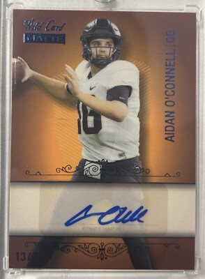 2023 Wild Card Matte AIDEN O CONNELL RC  Autograph Cracker Barrel Exclusive /25