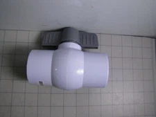 SuperPro 1-1/2" Slip x Slip PVC Ball Valve 25800-150-000 NEW