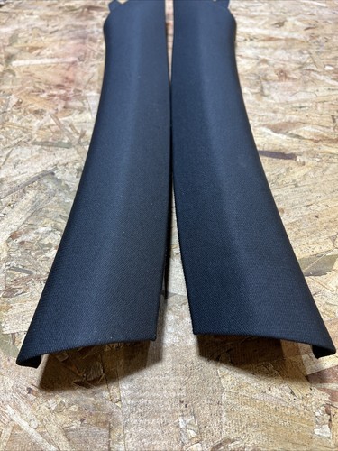 18-23 KIA STINGER WINDSHIELD LEFT & RIGHT A PILLAR TRIM COVER SET, OEM - Picture 2 of 6