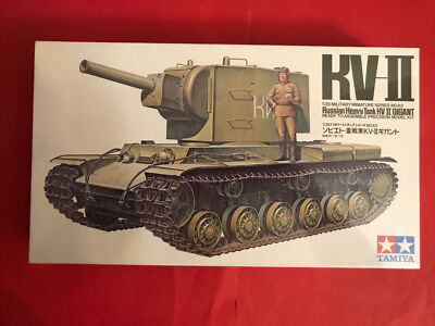 TAMIYA  MM-163,  KV-II RUSSIAN HEAVY TANK KV-II GIGANT, 1:35, SEALED