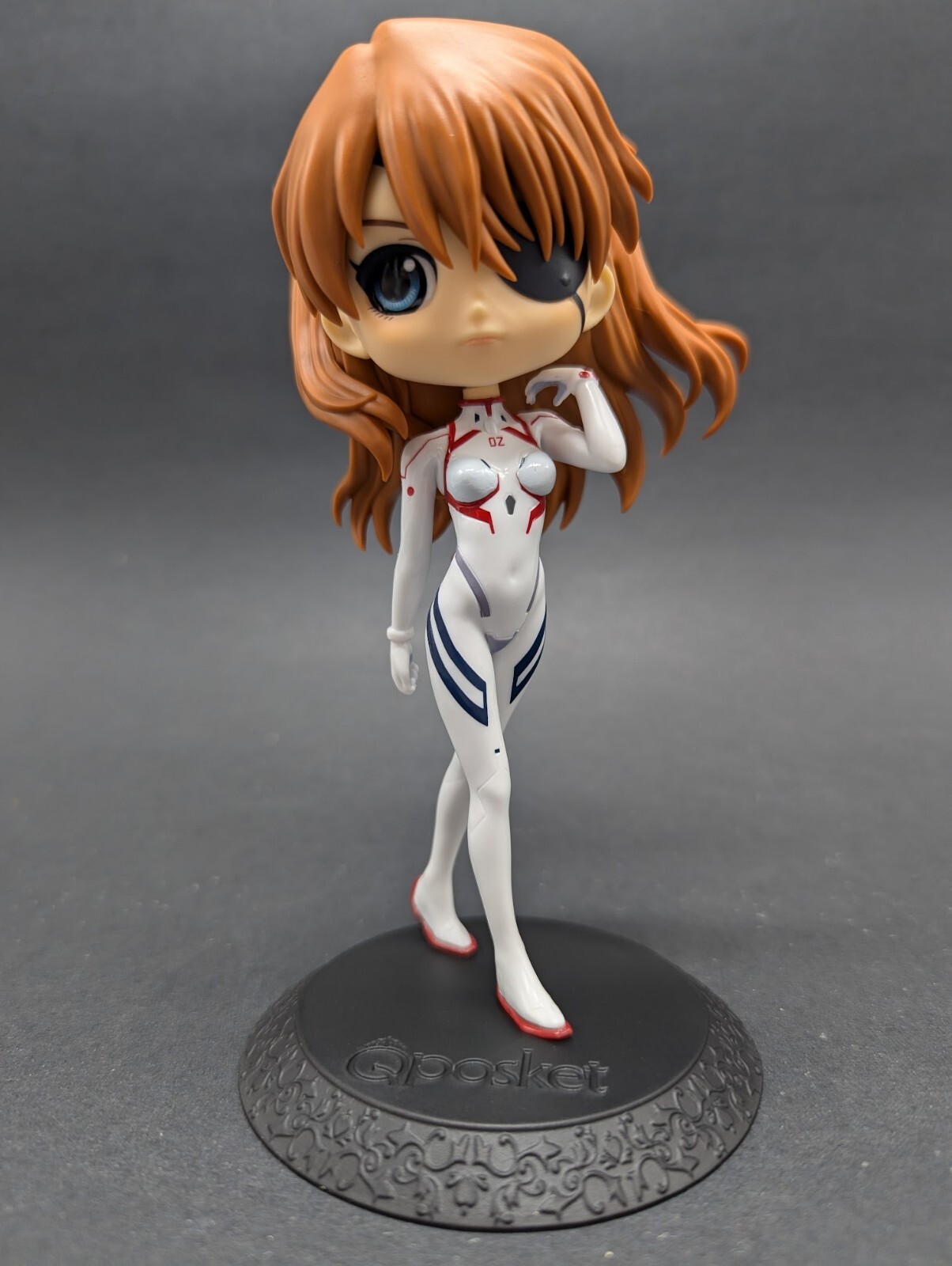 Figura Evangelion 3.0+1.0 Banpreso Q Posket Asuka Shikinami Langley (sin caja)
