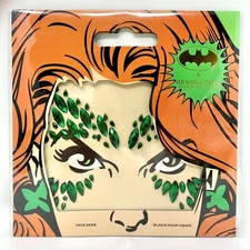 DC X Revolution Makeup Poison Ivy Face Gems Halloween Costume Accessory