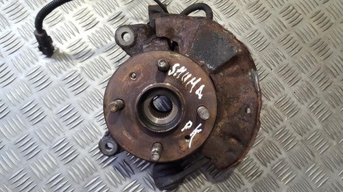 Kia Shuma 2000 Steering knuckle - front left side USED, Genuine #243056-57