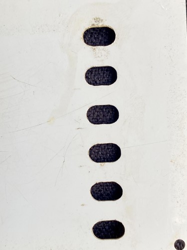 Fender 1957 Vintage Stratocaster Guitar Tremolo trem cover back plate real deal! - Picture 6 of 7