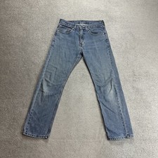 LEVI’S Herren Jeans 505 Vintage Hose W31 L30 Regular Straight 23520 Blau Denim