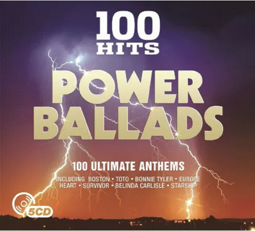 Various Artists - 100 Hits - Power Ballads CD Audio